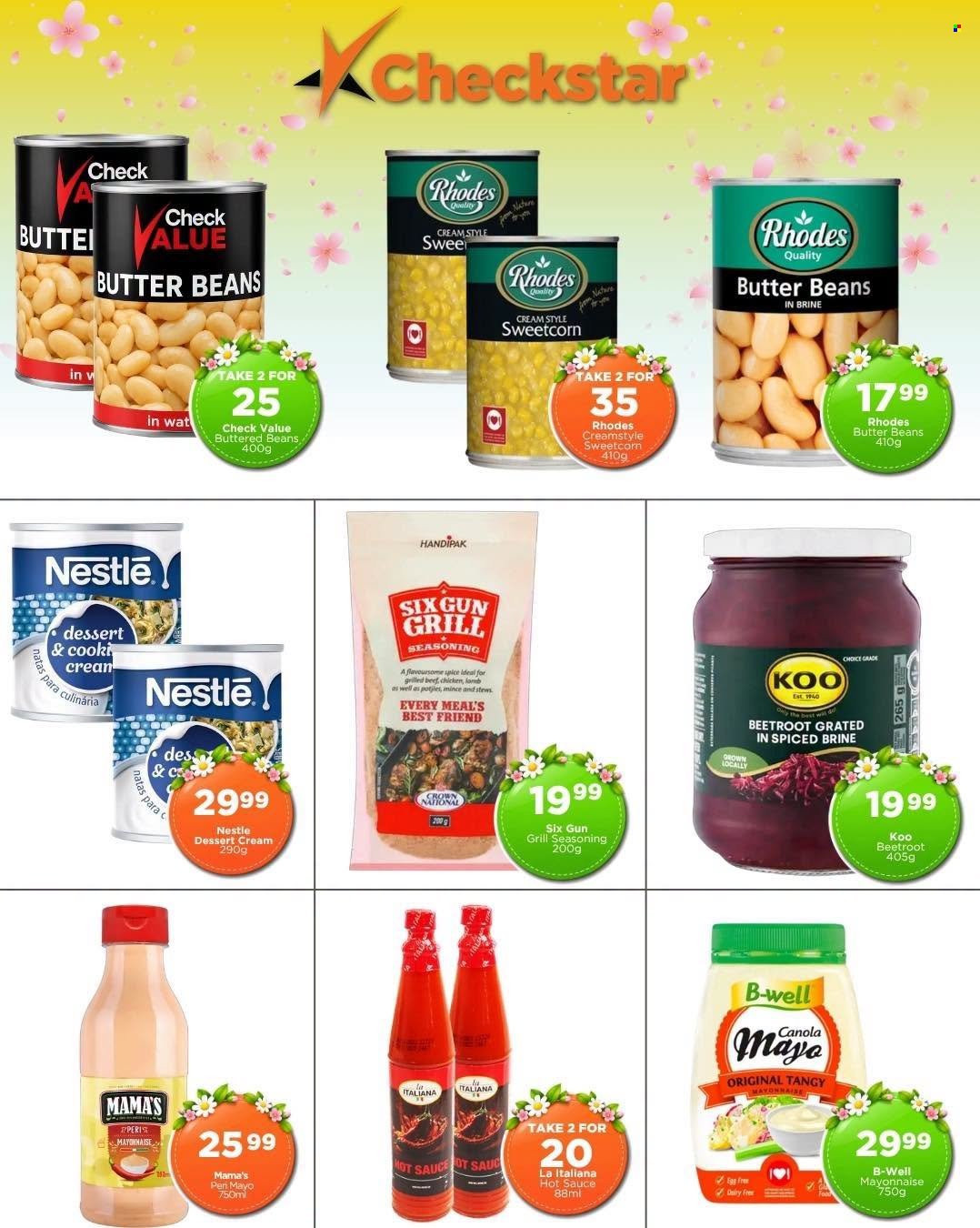 CHECKSTAR specials - From Wednesday 9 Sept 2026