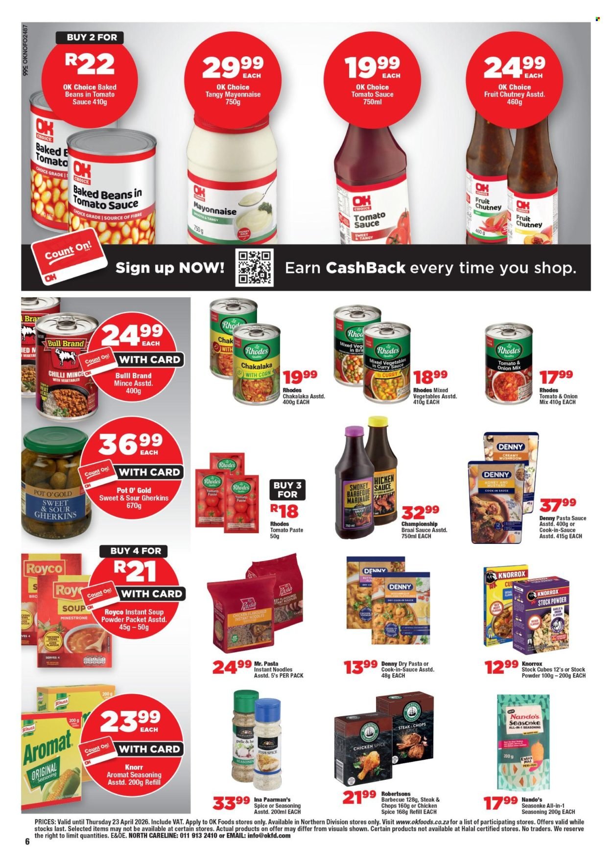 OK FOODS specials - From Wednesday 15 Apr 2026 (2026-04-15 - 2026-04-23) | 6
