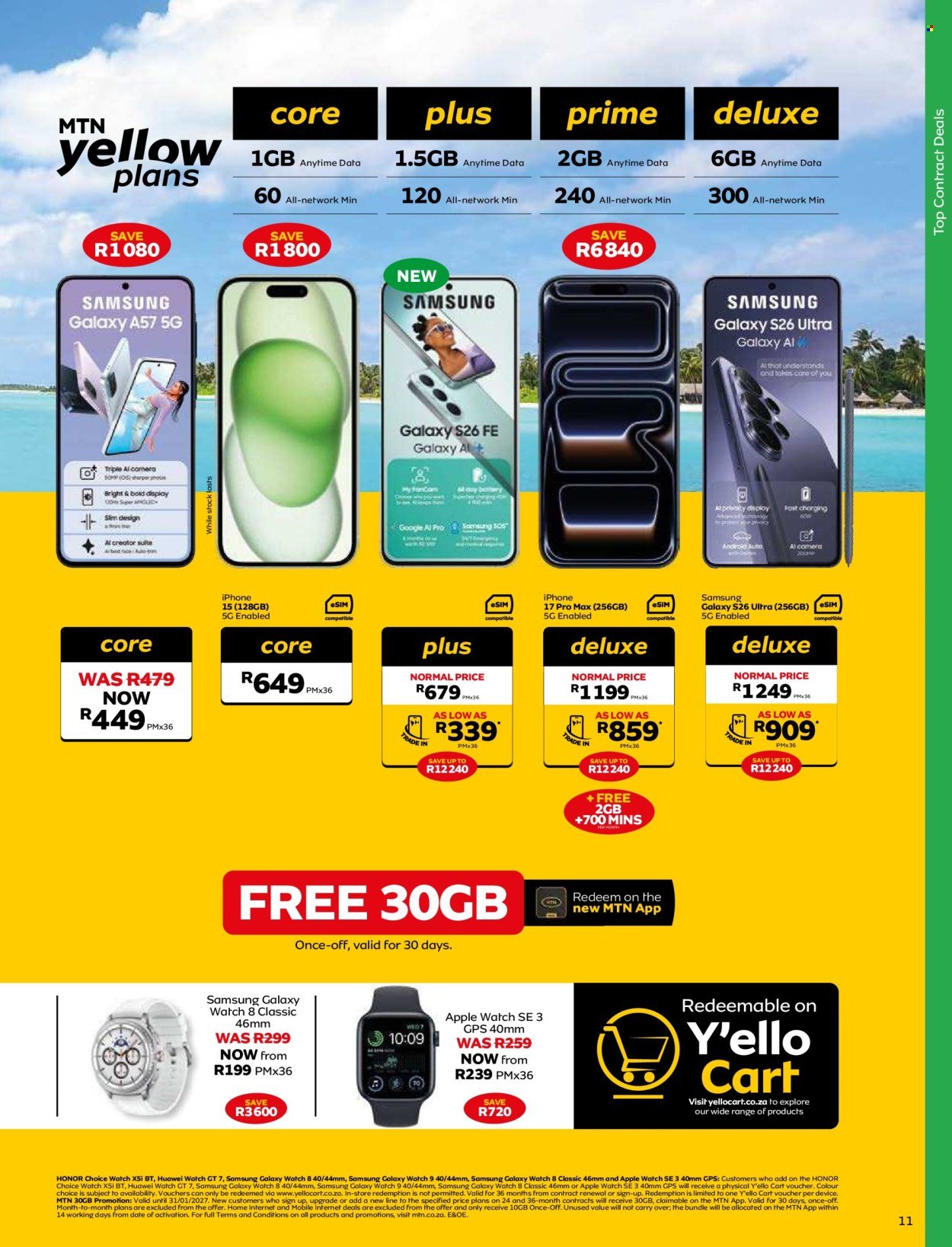 MTN specials - From Wednesday 7 Oct 2026