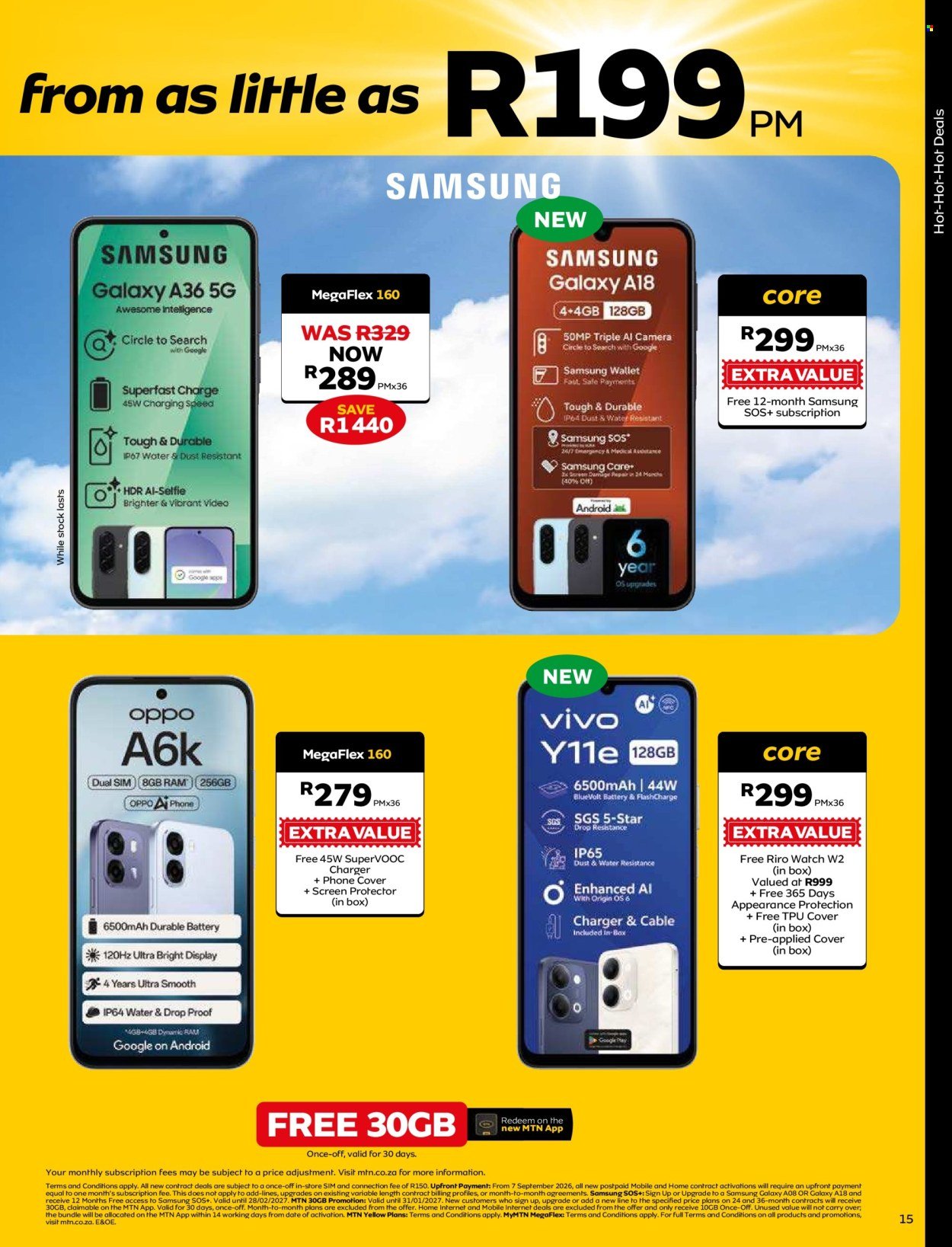 MTN specials - From Wednesday 7 Oct 2026