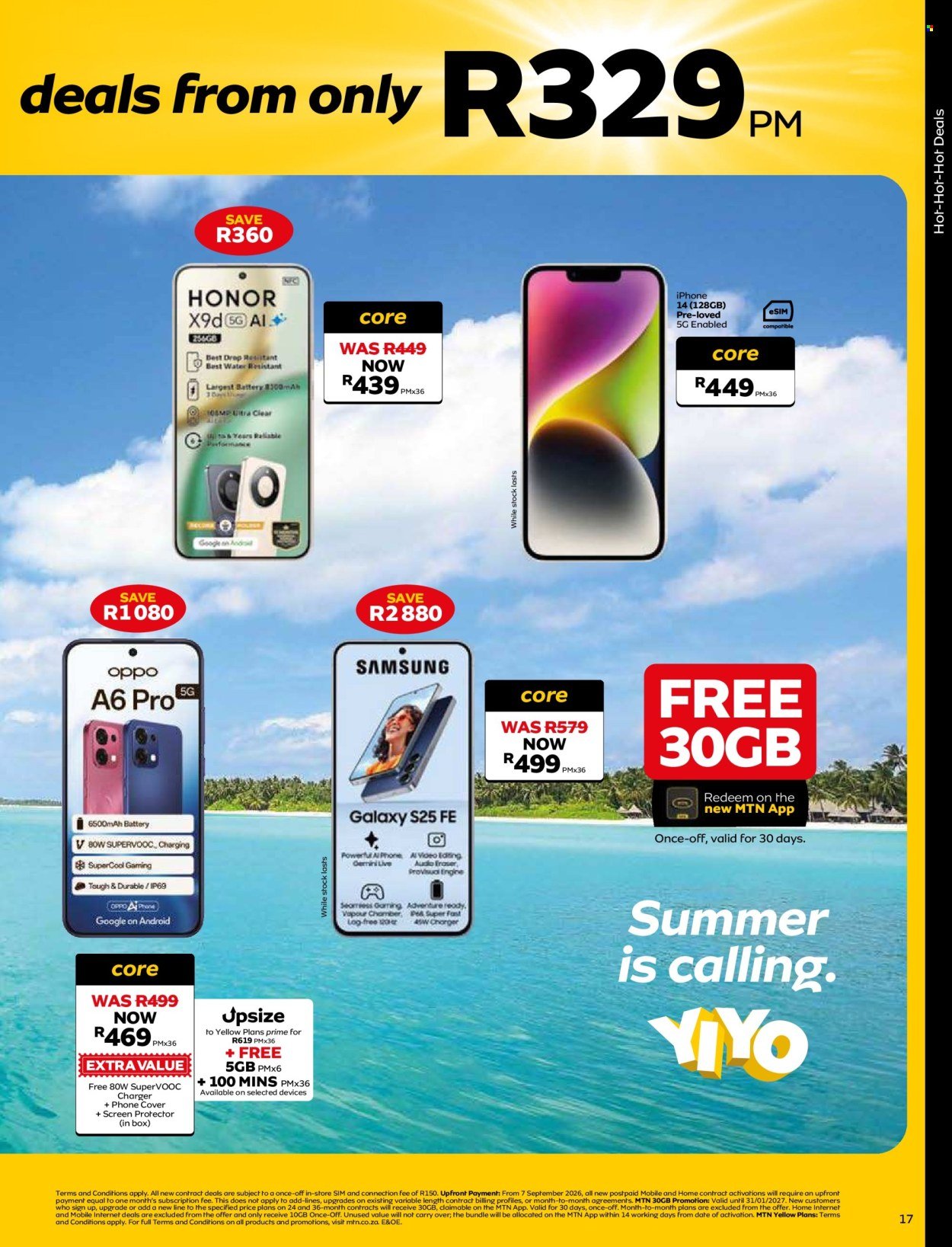 MTN specials - From Wednesday 7 Oct 2026