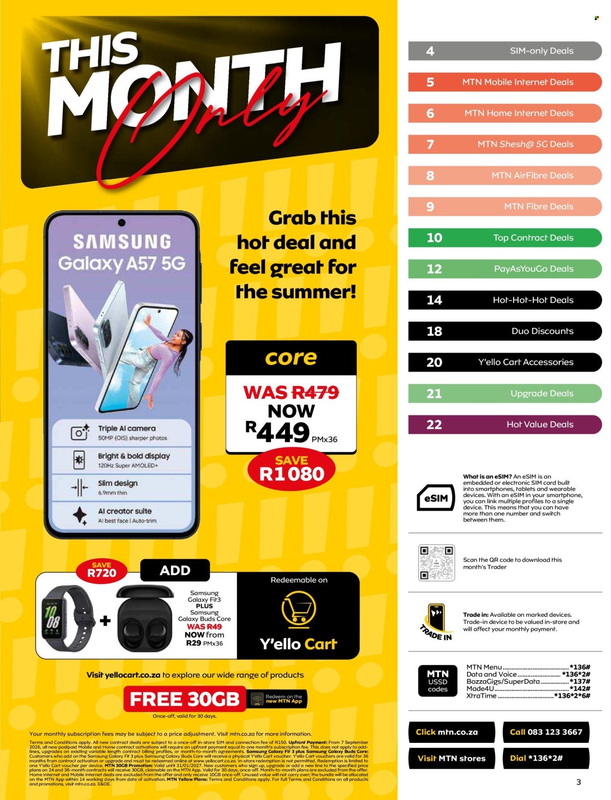 MTN specials - From Wednesday 7 Oct 2026