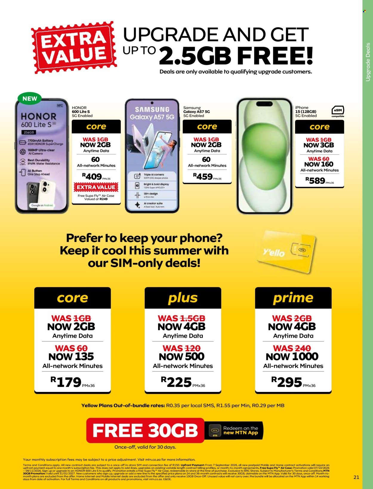 MTN specials - From Wednesday 7 Oct 2026