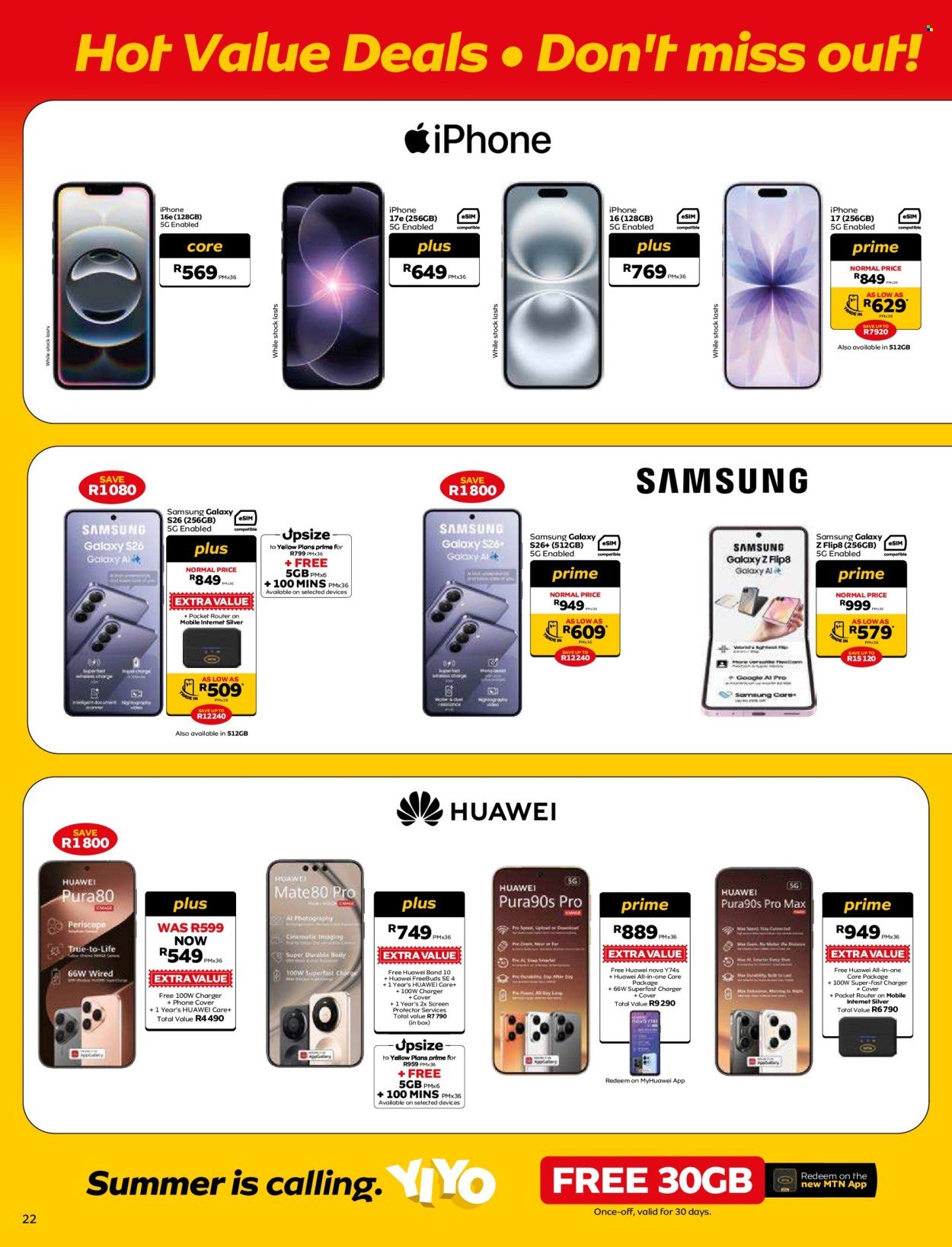 MTN specials - From Wednesday 7 Oct 2026