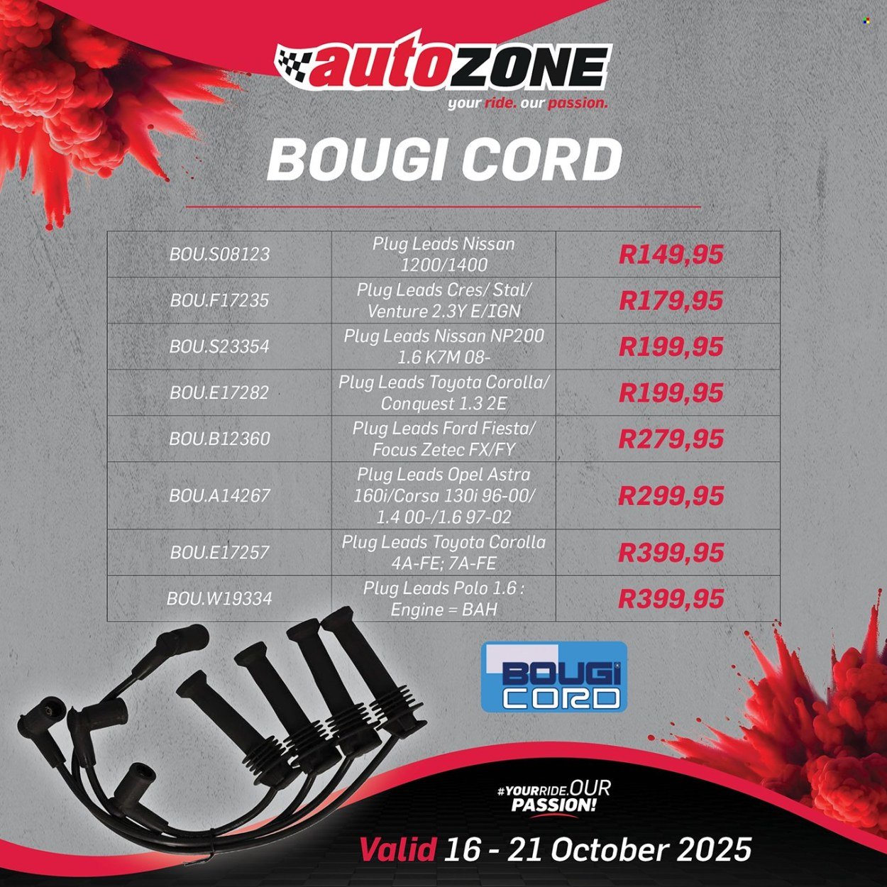 AUTOZONE specials - From Thursday 16 Oct 2025 (2025-10-16 - 2025-10-21) | 1