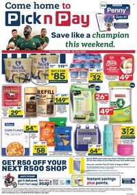 PICK N PAY specials - Weekend Specials