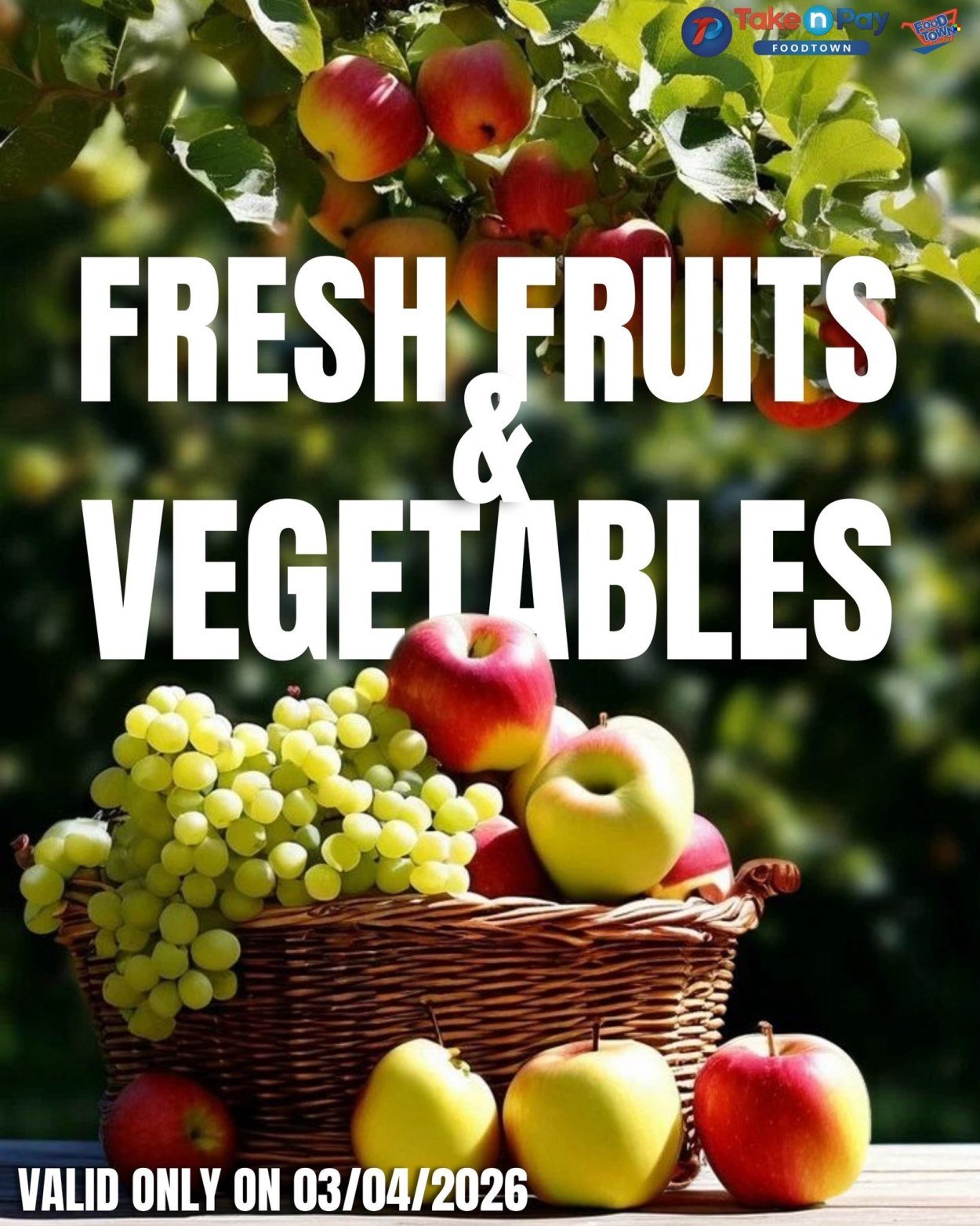 TAKE N PAY specials - From Friday 3 Apr 2026 (2026-04-03 - 2026-04-03) | 8