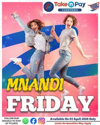 TAKE N PAY specials - From Friday 3 Apr 2026 (2026-04-03 - 2026-04-03)