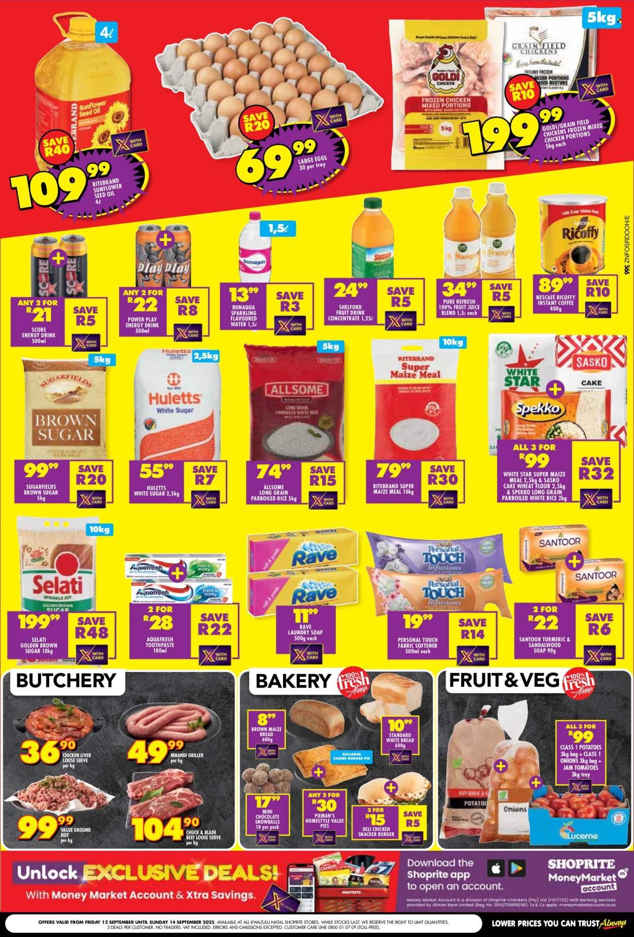 SHOPRITE specials - Low Price Bonanza KwaZulu Natal (2025-09-12 - 2025-09-14) | 2