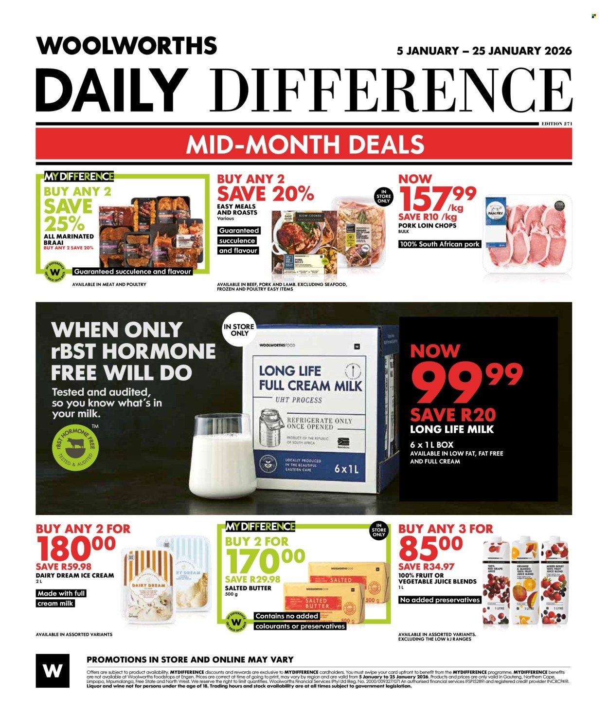 WOOLWORTHS specials - Daily Difference (2026-01-05 - 2026-01-25) | 8