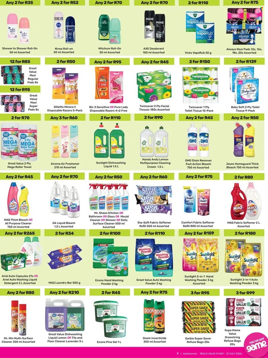 GAME specials - More 4 Less (2026-05-01 - 2026-07-31) | 7