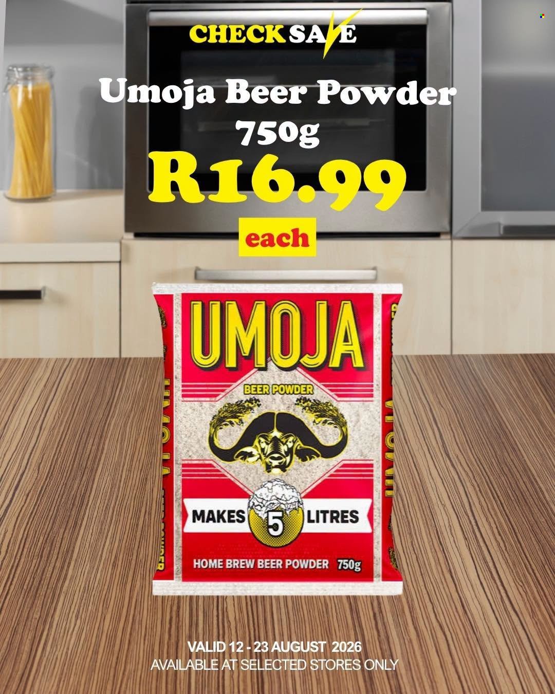 CHECK SAVE specials - From Wednesday 12 Aug 2026