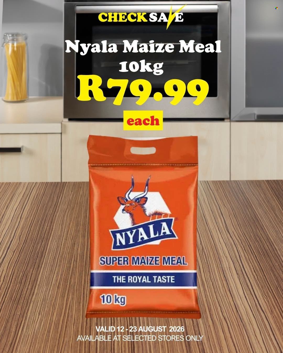 CHECK SAVE specials - From Wednesday 12 Aug 2026