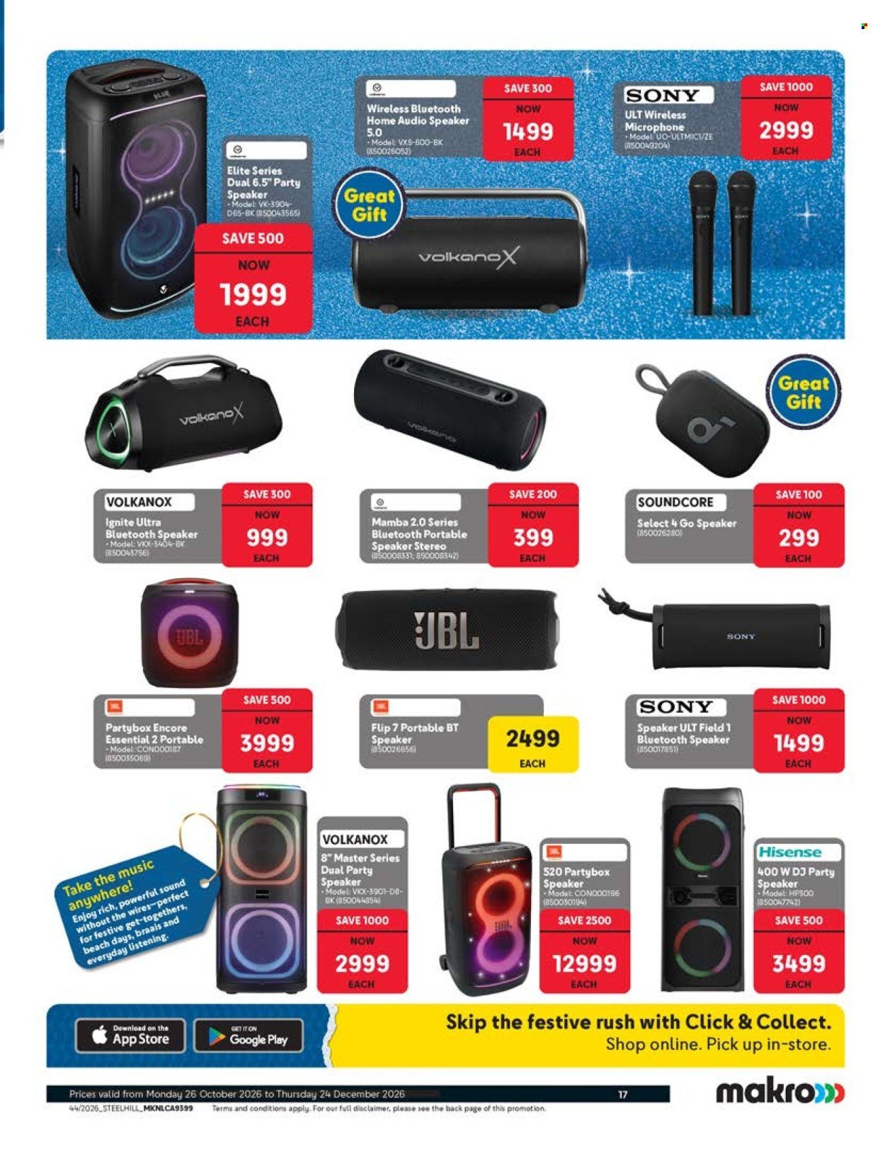 MAKRO specials - From Monday 26 Oct 2026