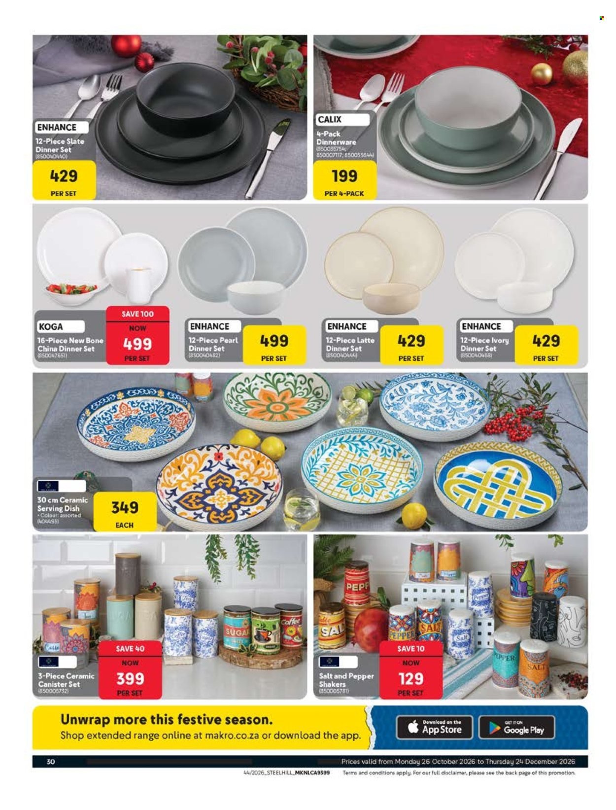 MAKRO specials - From Monday 26 Oct 2026