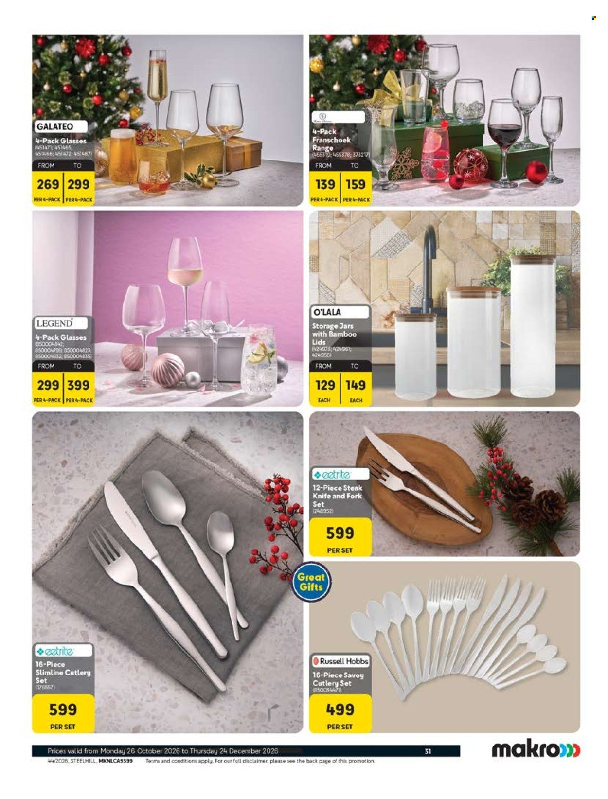 MAKRO specials - From Monday 26 Oct 2026