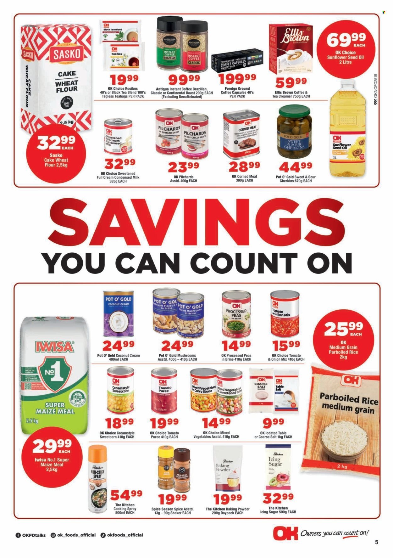 OK FOODS specials - From Wednesday 12 Aug 2026