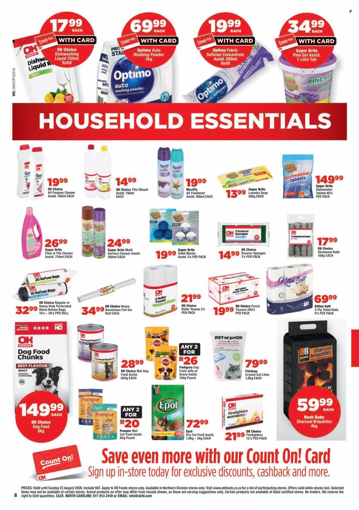 OK FOODS specials - From Wednesday 12 Aug 2026