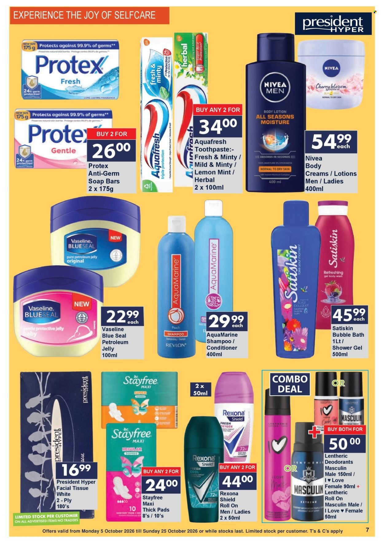PRESIDENT HYPER specials - Summer sale