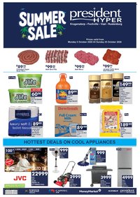 PRESIDENT HYPER specials - Summer sale