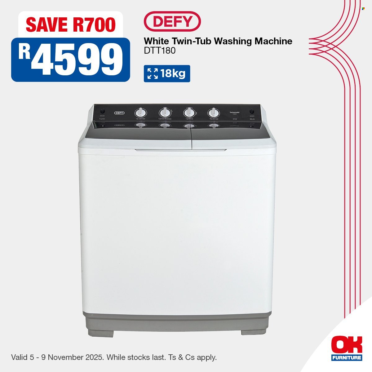 OK FURNITURE specials - From Wednesday 5 Nov 2025 (2025-11-05 - 2025-11-09) | 4