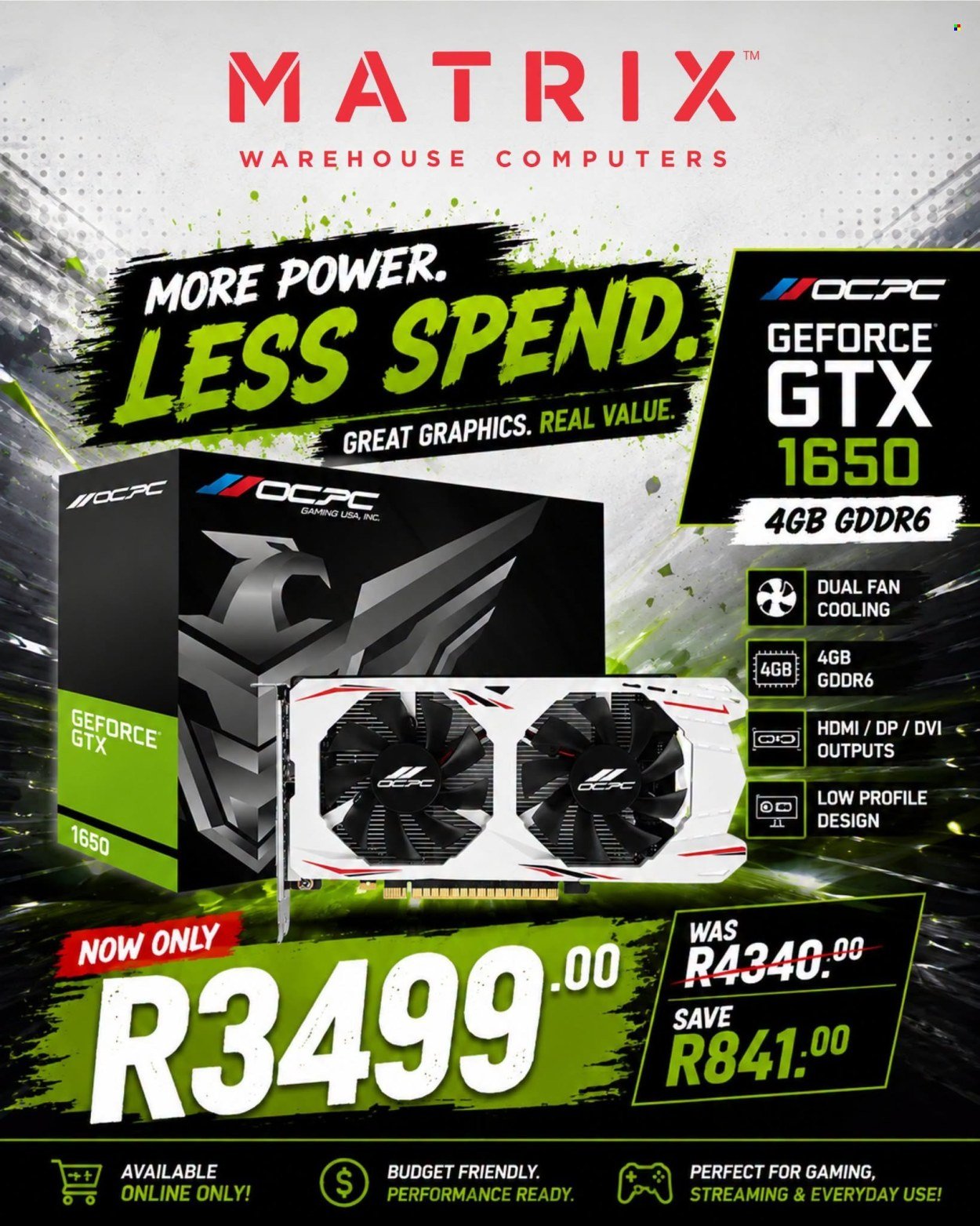MATRIX WAREHOUSE specials - July 2026