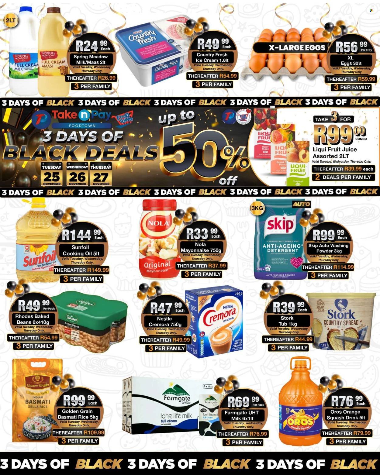 TAKE N PAY specials - From Tuesday 25 Nov 2025 (2025-11-25 - 2025-11-27) | 1