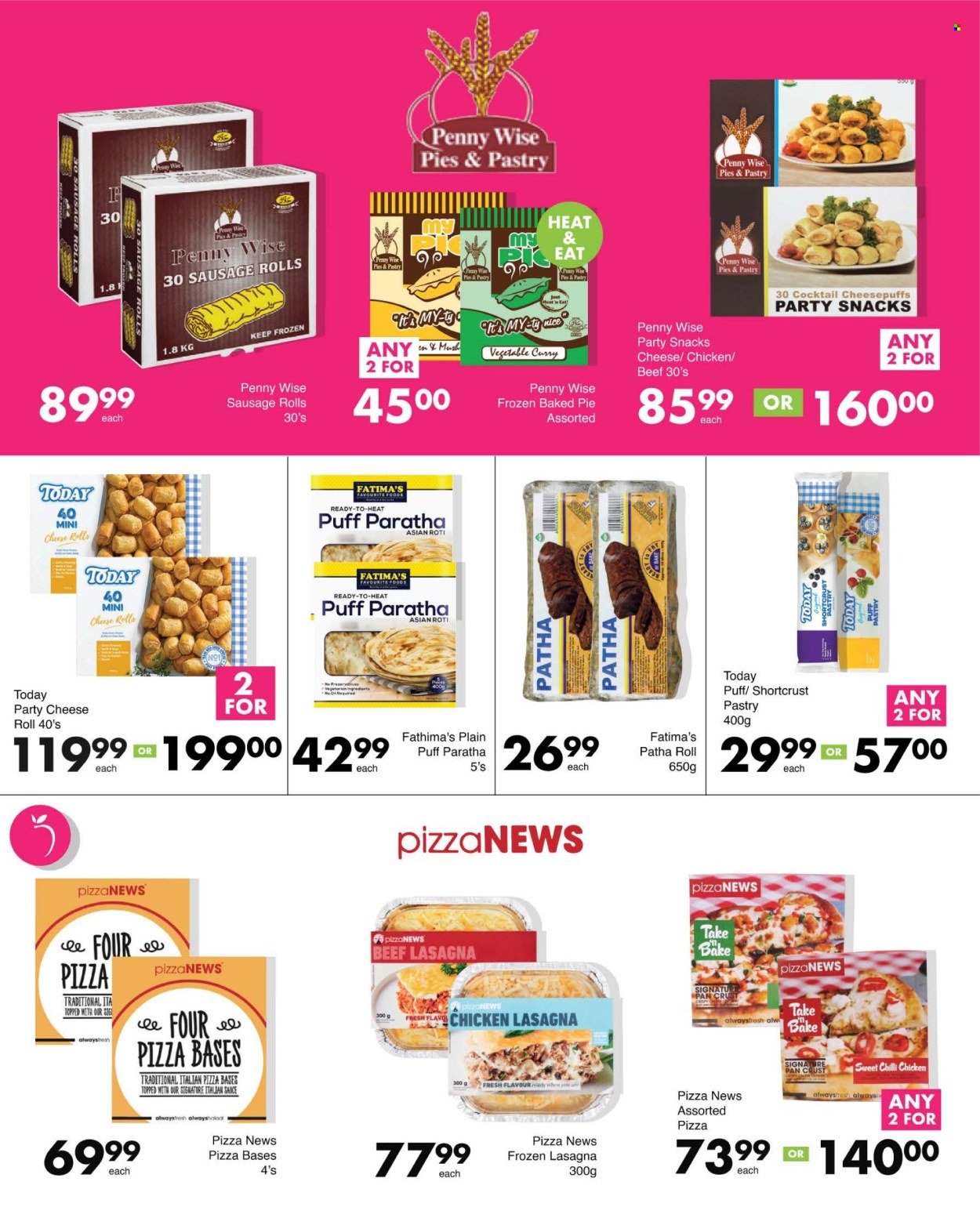 SAVE specials - From Tuesday 15 Sept 2026