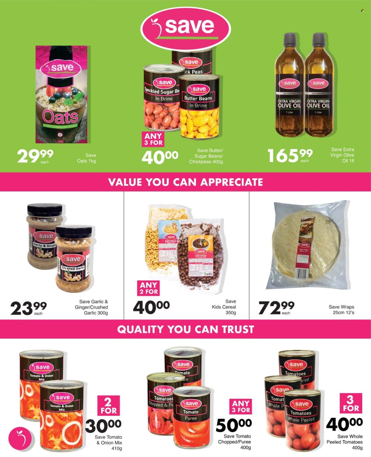 SAVE specials - From Tuesday 15 Sept 2026