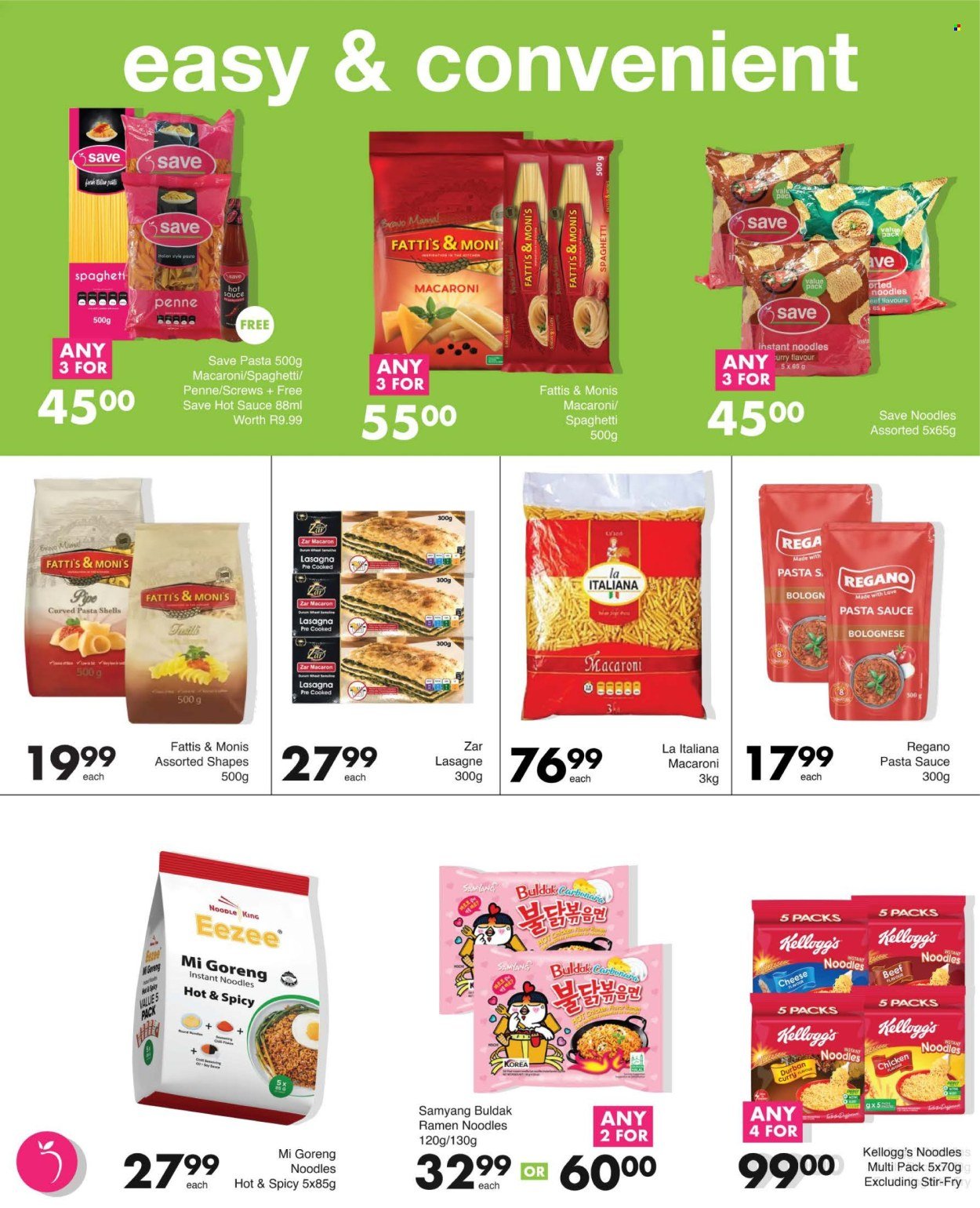 SAVE specials - From Tuesday 15 Sept 2026