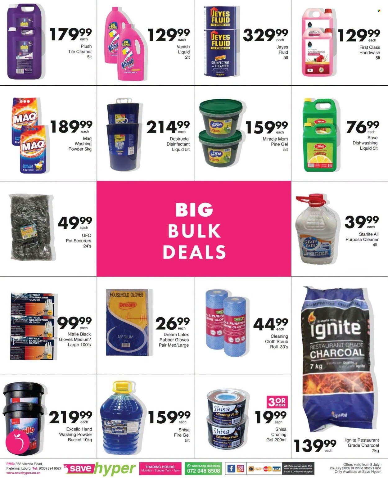 SAVE specials - From Wednesday 8 Jul 2026