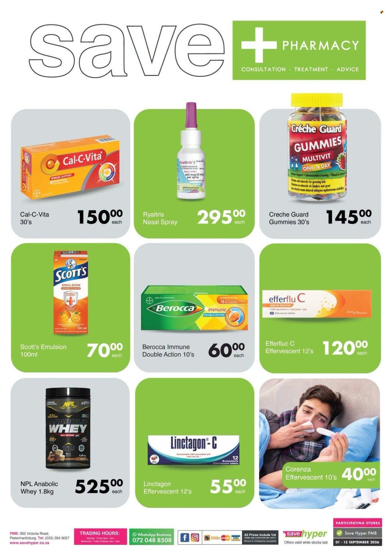 SAVE specials - From Tuesday 1 Sept 2026