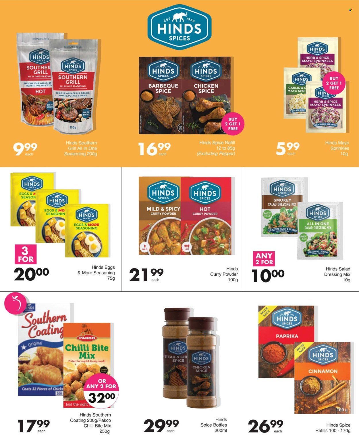 SAVE specials - From Thursday 15 Oct 2026