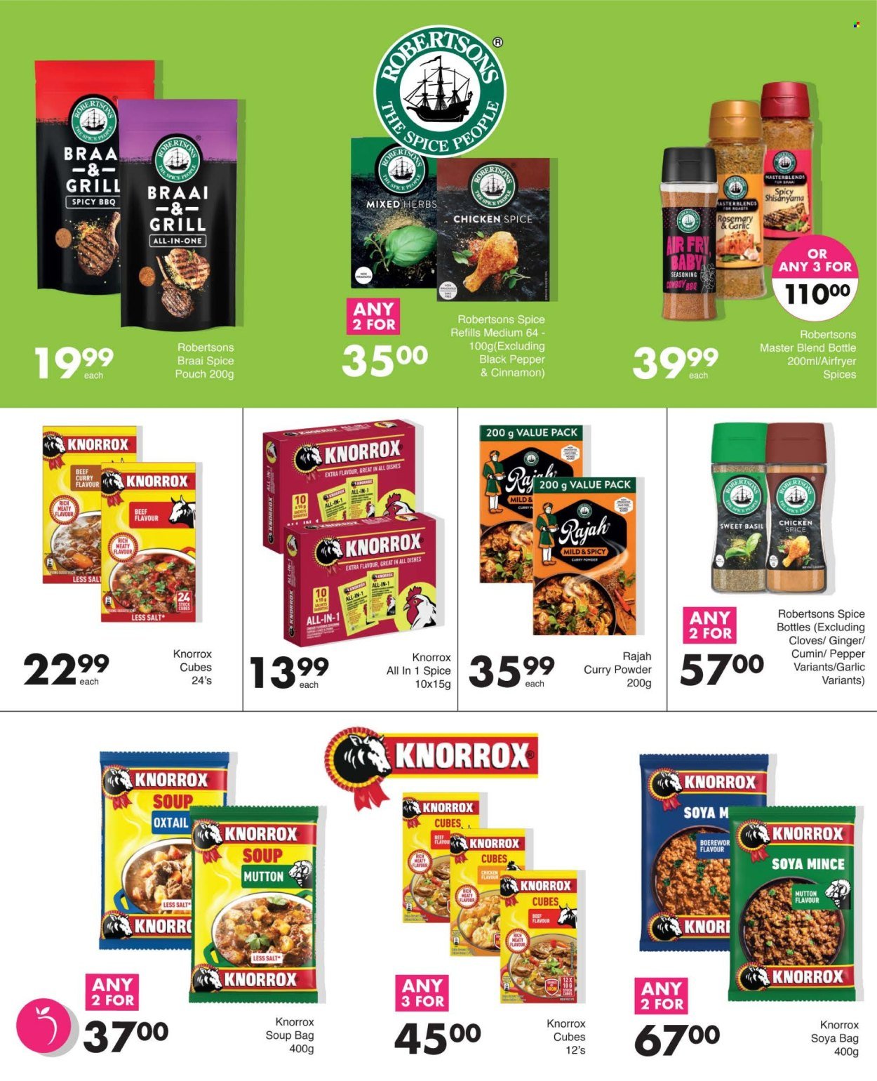 SAVE specials - From Thursday 15 Oct 2026