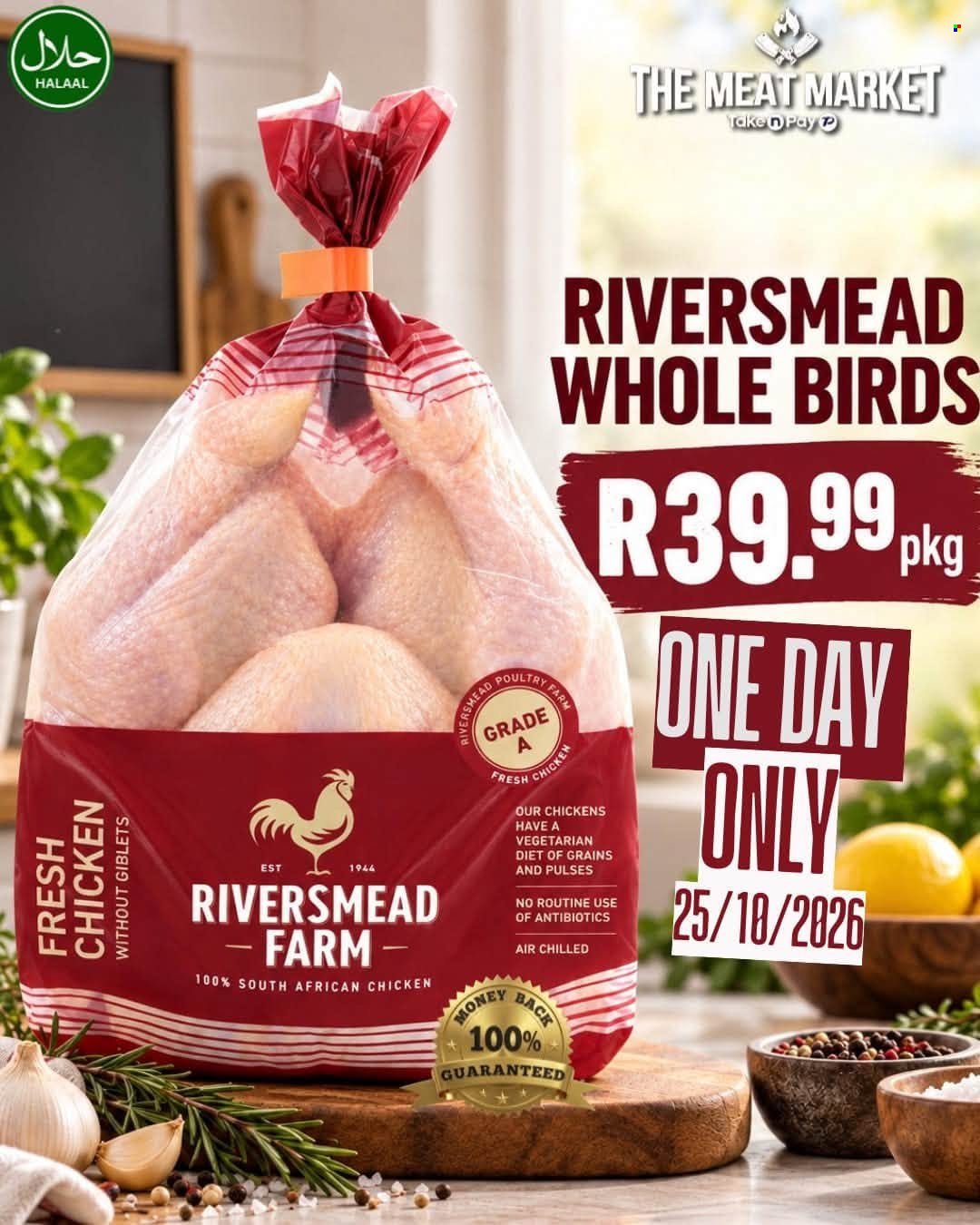 TAKE N PAY specials - From Sunday 25 Oct 2026