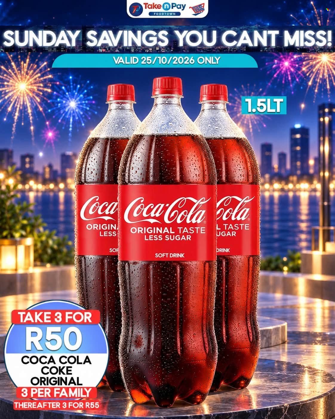 TAKE N PAY specials - From Sunday 25 Oct 2026