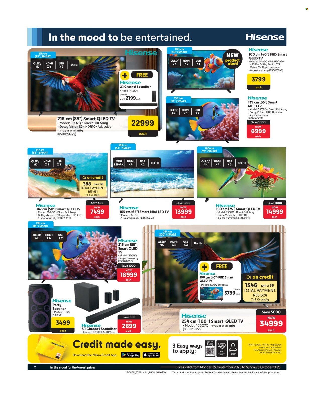 MAKRO specials - From Monday 22 Sept 2025 (2025-09-22 - 2025-10-05) | 2