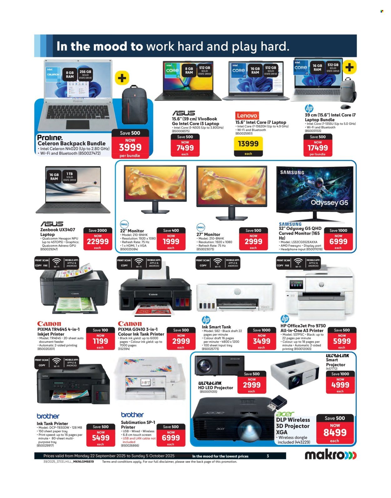 MAKRO specials - From Monday 22 Sept 2025 (2025-09-22 - 2025-10-05) | 3