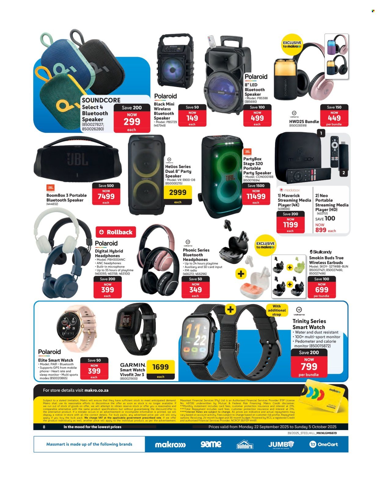 MAKRO specials - From Monday 22 Sept 2025 (2025-09-22 - 2025-10-05) | 8