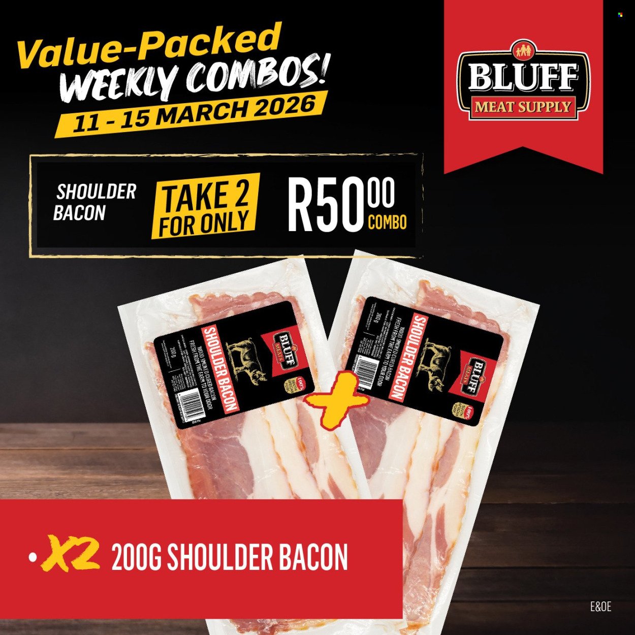 BLUFF MEAT SUPPLY specials - From Wednesday 11 Mar 2026 (2026-03-11 - 2026-03-15) | 11