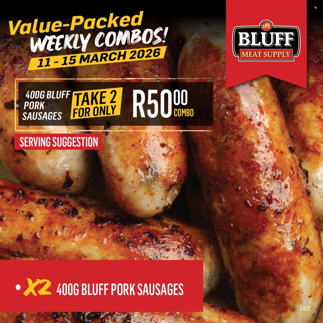 BLUFF MEAT SUPPLY specials - From Wednesday 11 Mar 2026 (2026-03-11 - 2026-03-15) | 10