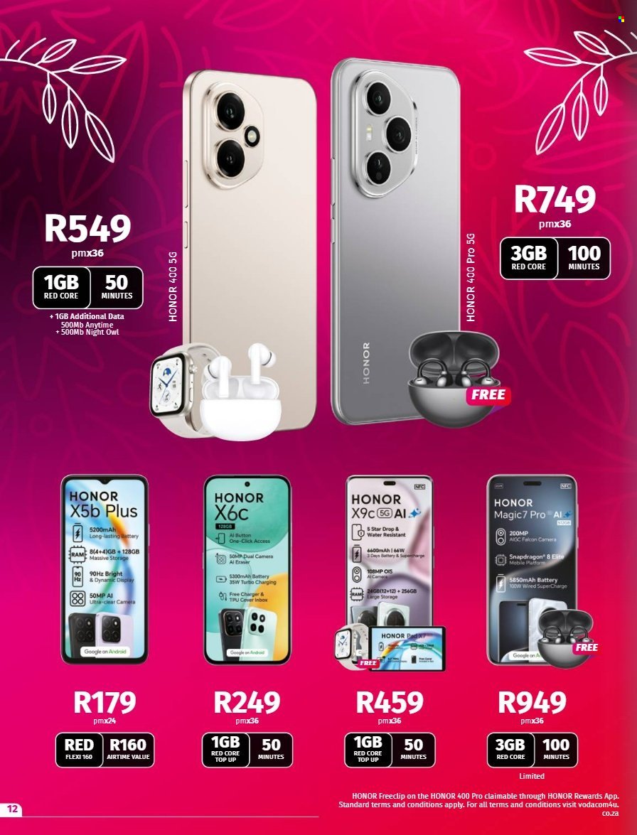 VODACOM specials - From Tuesday 9 Sept 2025 (2025-09-09 - 2025-10-06) | 12
