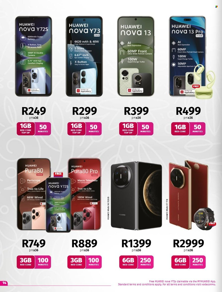 VODACOM specials - From Tuesday 9 Sept 2025 (2025-09-09 - 2025-10-06) | 14