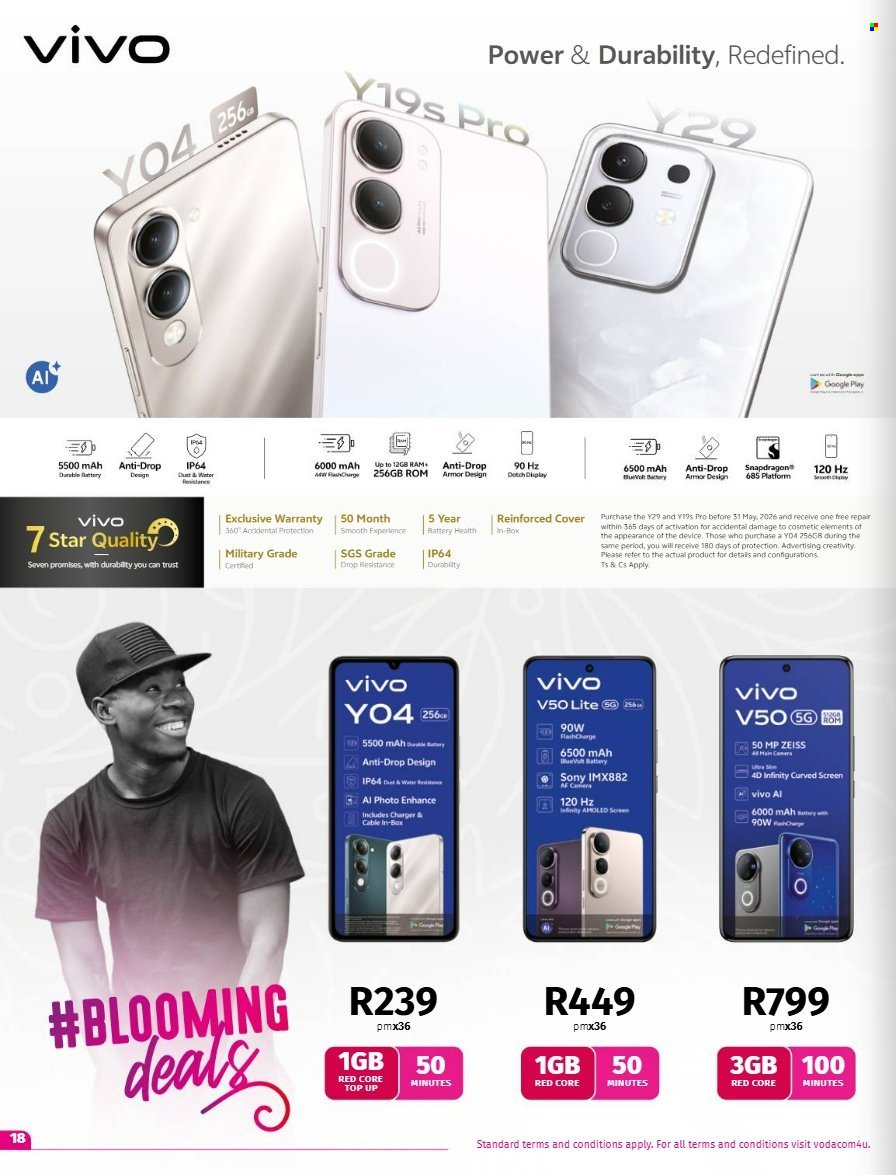VODACOM specials - From Tuesday 9 Sept 2025 (2025-09-09 - 2025-10-06) | 18