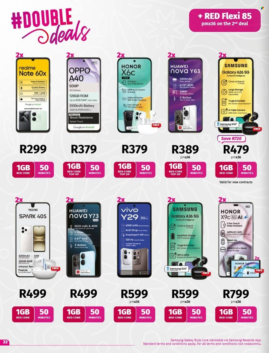 VODACOM specials - From Tuesday 9 Sept 2025 (2025-09-09 - 2025-10-06) | 22