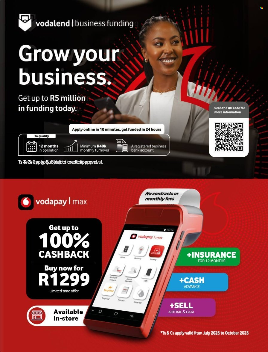 VODACOM specials - From Tuesday 9 Sept 2025 (2025-09-09 - 2025-10-06) | 27