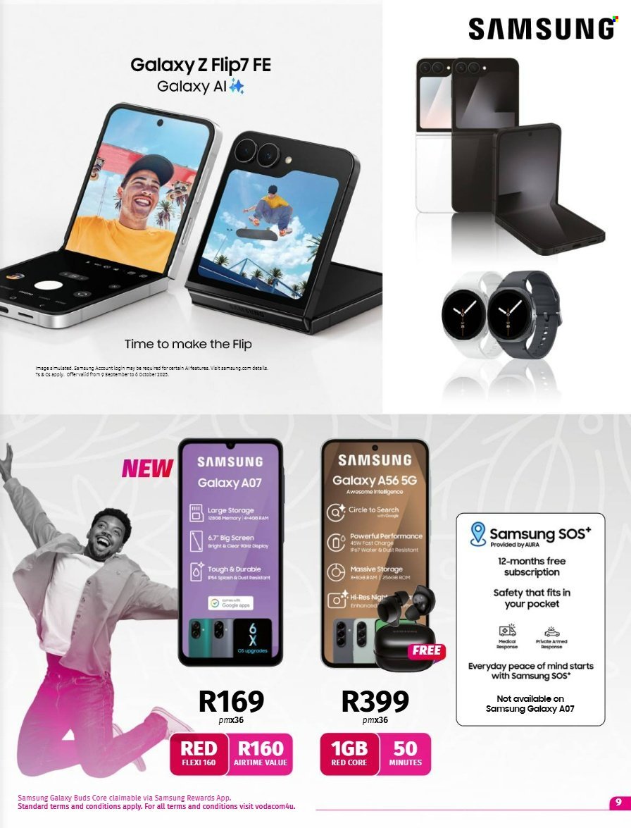 VODACOM specials - From Tuesday 9 Sept 2025 (2025-09-09 - 2025-10-06) | 9