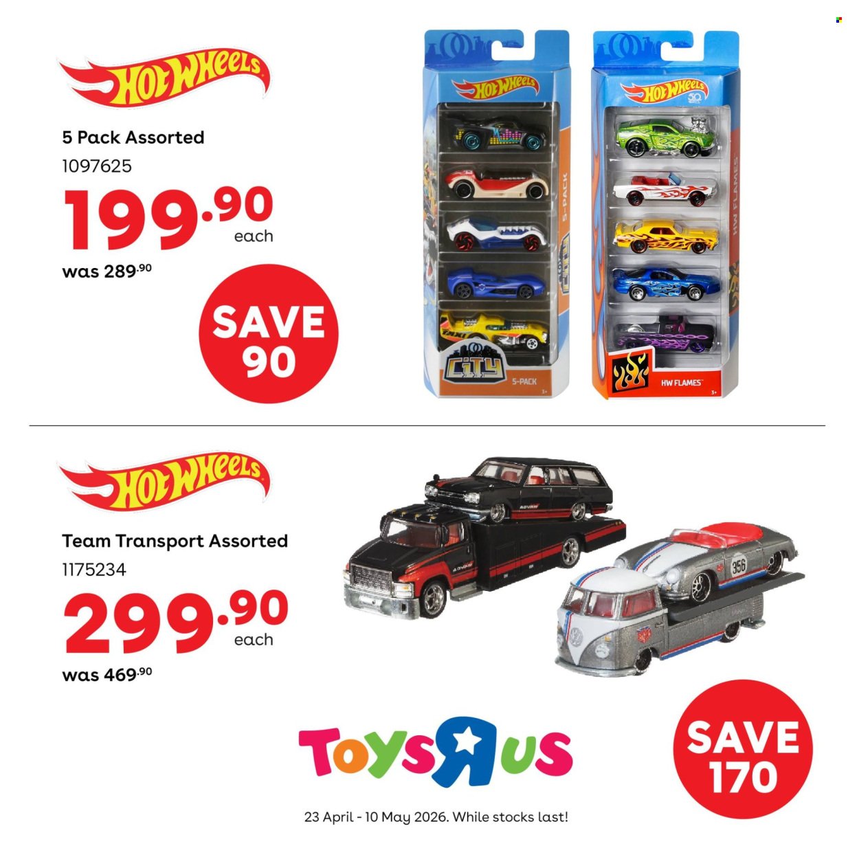 TOYS R US specials - From Thursday 23 Apr 2026 (2026-04-23 - 2026-05-10) | 3