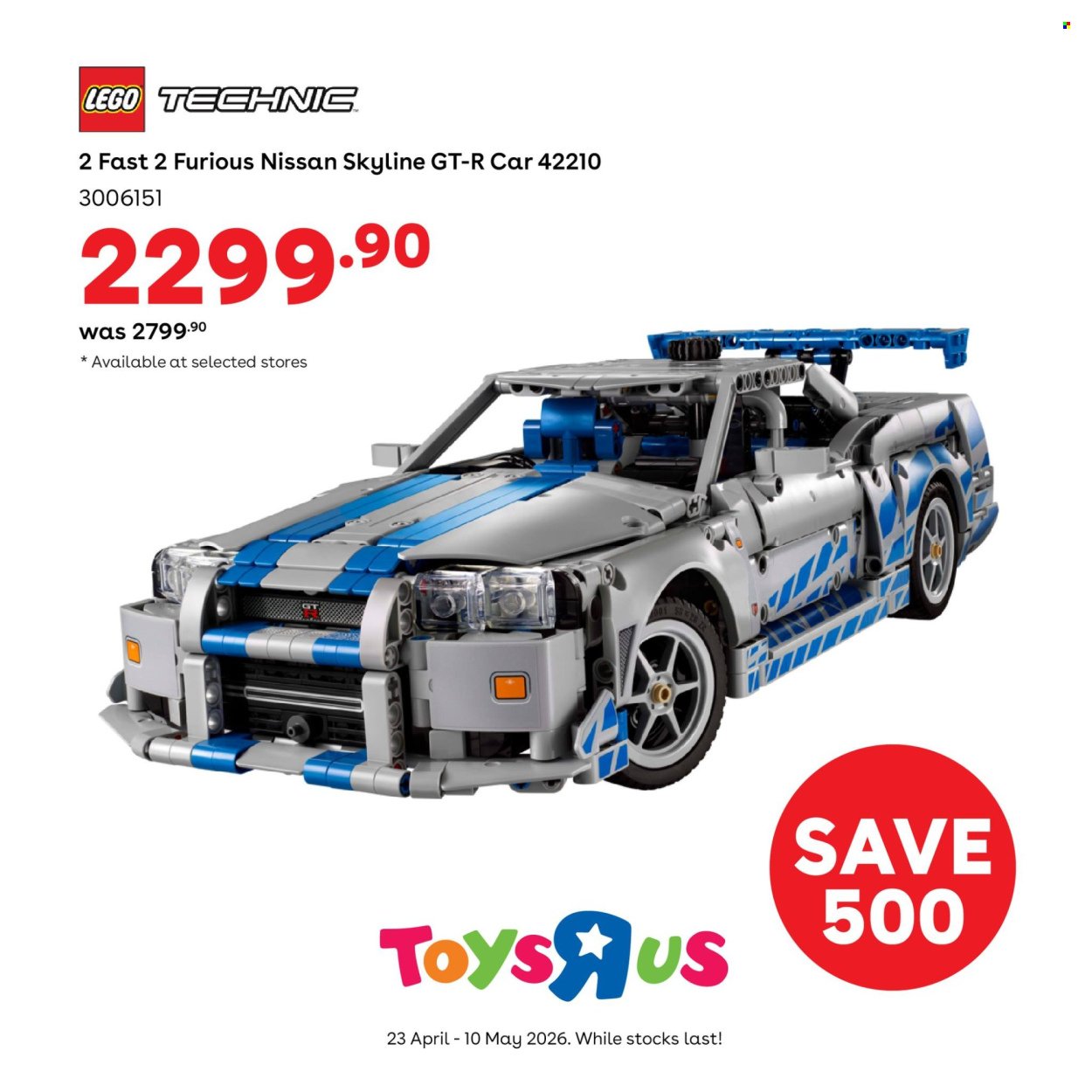 TOYS R US specials - From Thursday 23 Apr 2026 (2026-04-23 - 2026-05-10) | 6