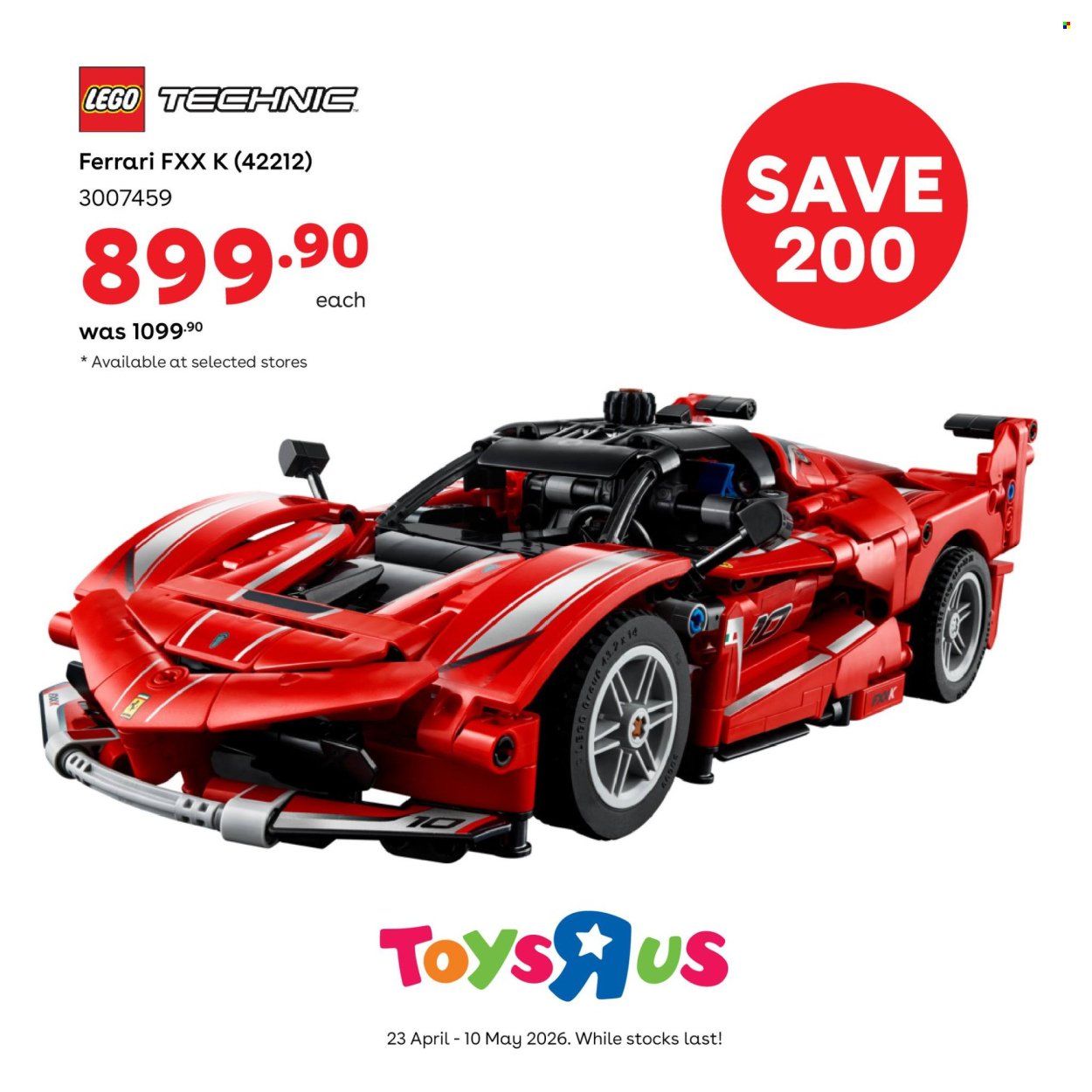 TOYS R US specials - From Thursday 23 Apr 2026 (2026-04-23 - 2026-05-10) | 7